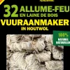 Fulgurant Vuuraanmaker Eco Houtwol