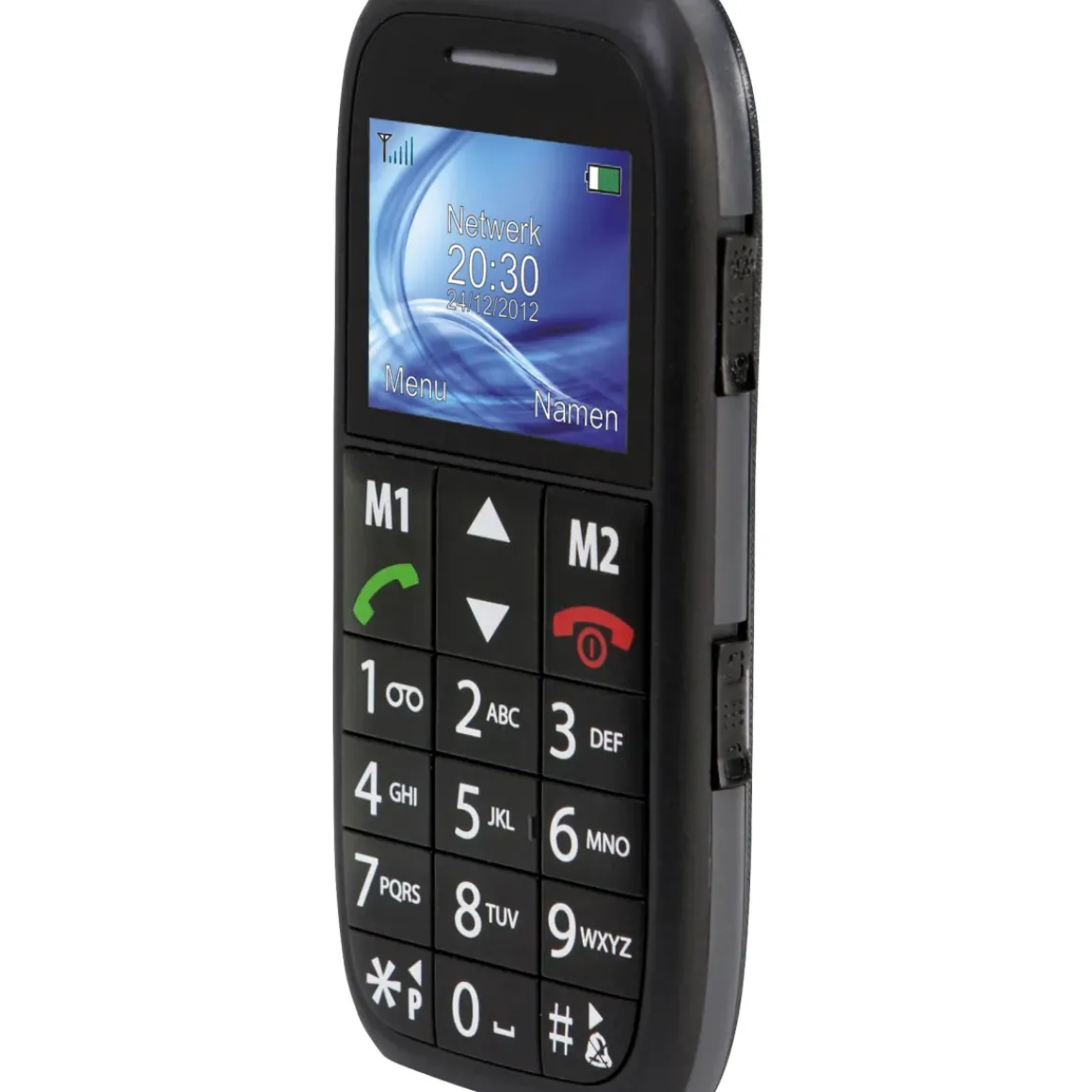 Fysic Fm-7500 Mobiele Telefoon Voor Senioren Met Noodknop, Zwart