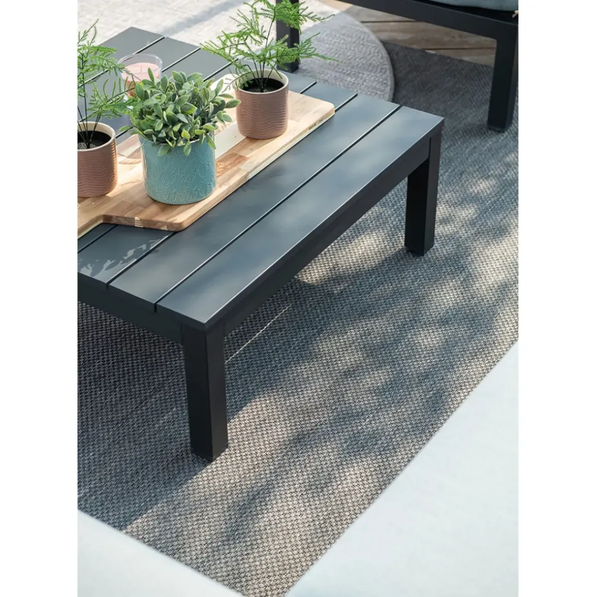 Garden Impressions Lena Loungeset 4-Delig - Mint Grijs