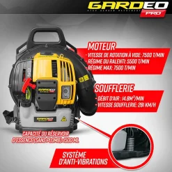 Gardeo Pro - Thermische Rugblazer 52Cc - 281Km/H