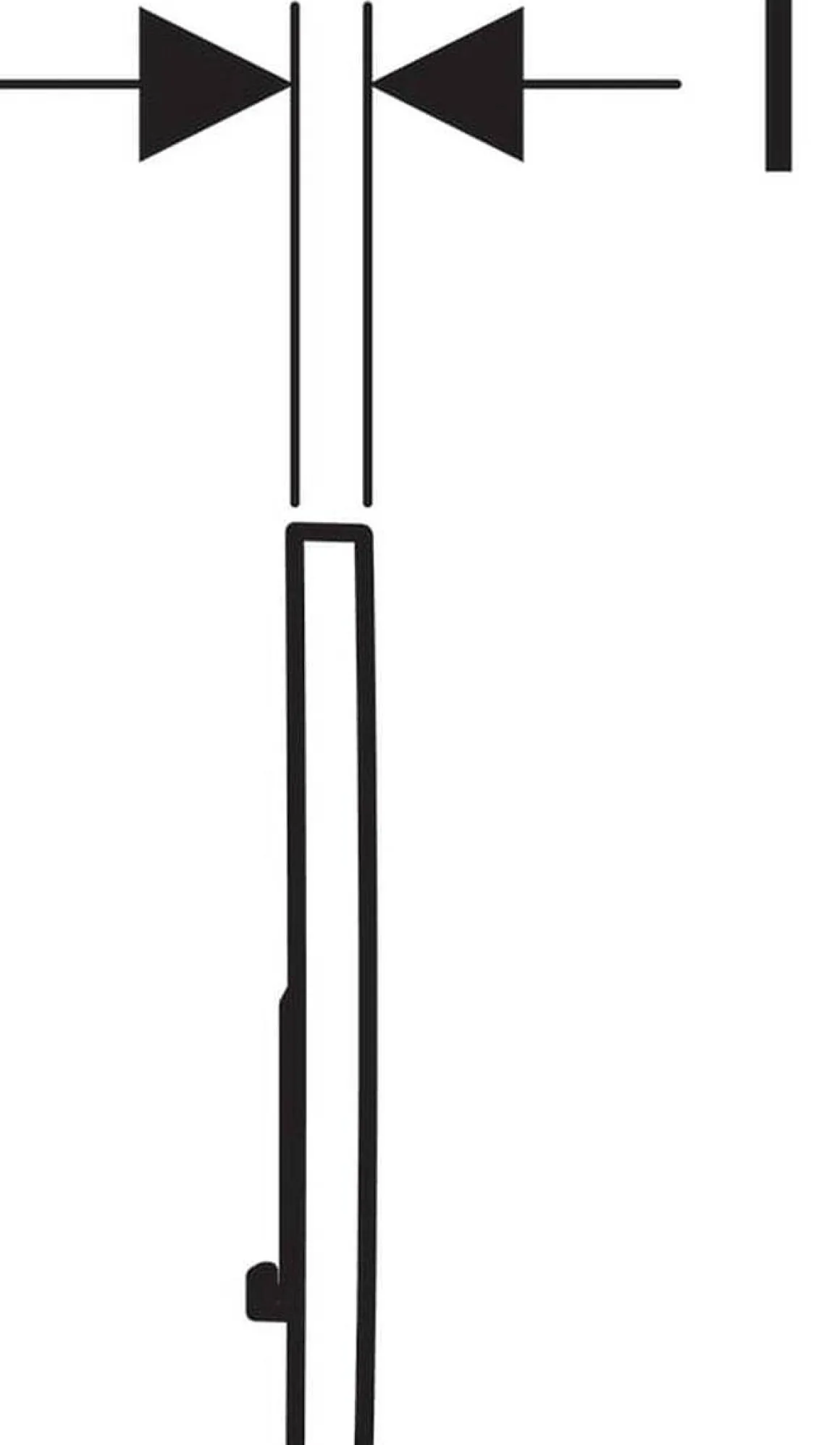 Geberit Bedieningspaneel Sigma 01 Voor Up320, Up720, Up300 En Up700 Inbouwreservoirs| 16,4X24,6Cm Mat Chroom