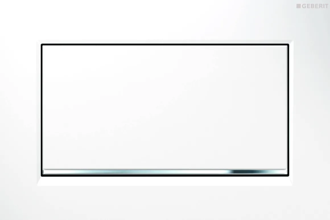 Geberit Bedieningspaneel Sigma 30 Voor Up320 Inbouwreservoirs| 246X164Mm Wit/Chroom