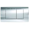 Geberit Bedieningspaneel Twinline 30 Voor Up130 Inbouwreservoirs 340X185X32Mm Glanzend Chroom