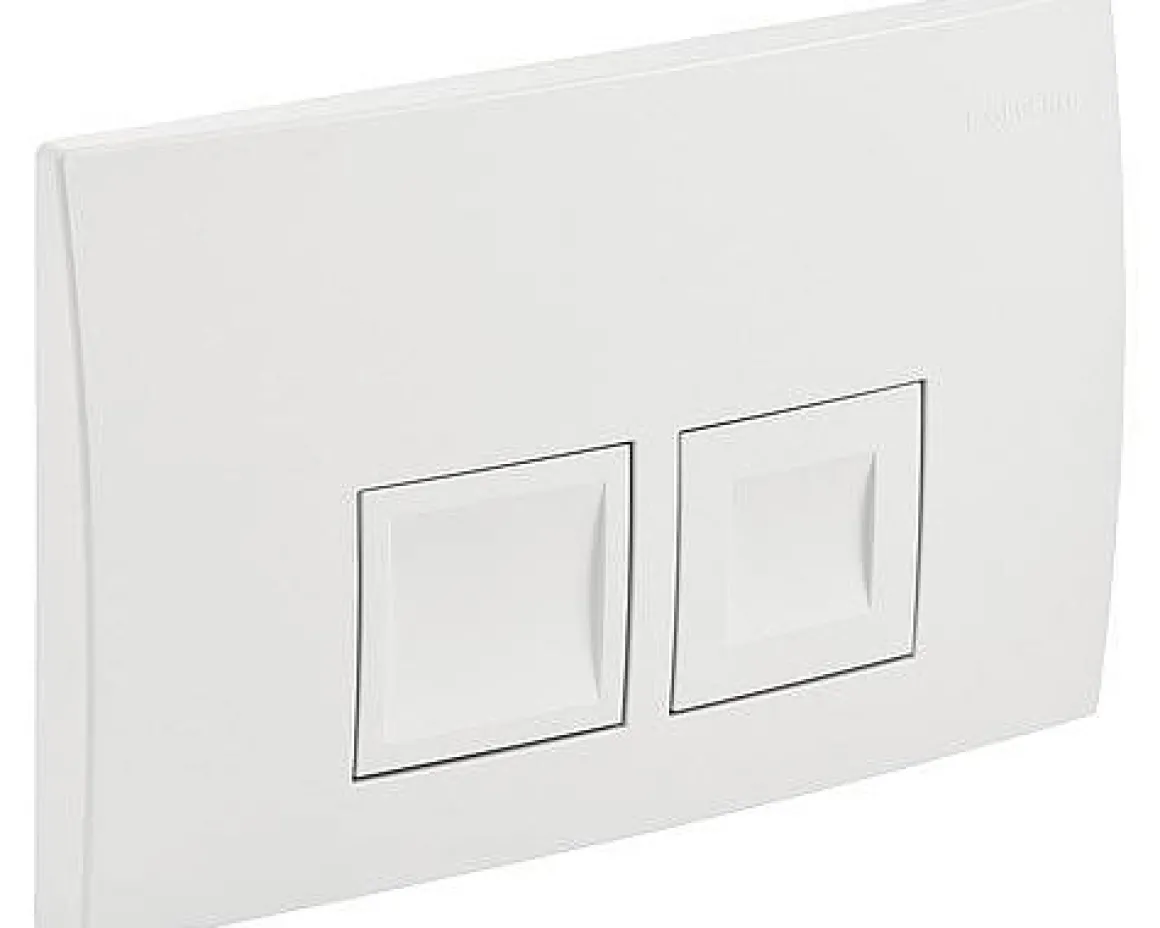 Geberit Bedieningspaneel Delta 50 Voor Up100 Inbouwreservoirs|Mat Wit