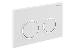 Geberit Bedieningspaneel Omega 20 Voor Omega Inbouwreservoirss| 212X142Mm Glanzend Wit/Chroom