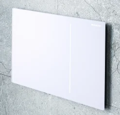 Geberit Bedieningspaneel Sigma 70 Voor Up320, Up720, Up300 En Up700 Inbouwreservoirs| 24X15,8Cm Wit Glas