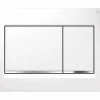 Geberit Bedieningspaneel Sigma 30 Voor Up320, Up720, Up300 En Up700 Inbouwreservoirs| Wit/Chroom