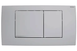Geberit Bedieningspaneel Twinline 30 Voor Up130 Inbouwreservoirs| 340X185X32Mm Mat Chroom