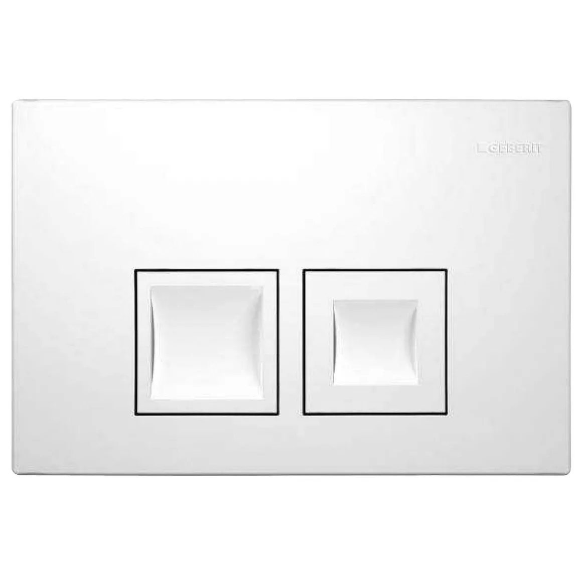Geberit Bedieningspaneel Delta 35 24,6X16,4X2,5Cm | Alpien Wit