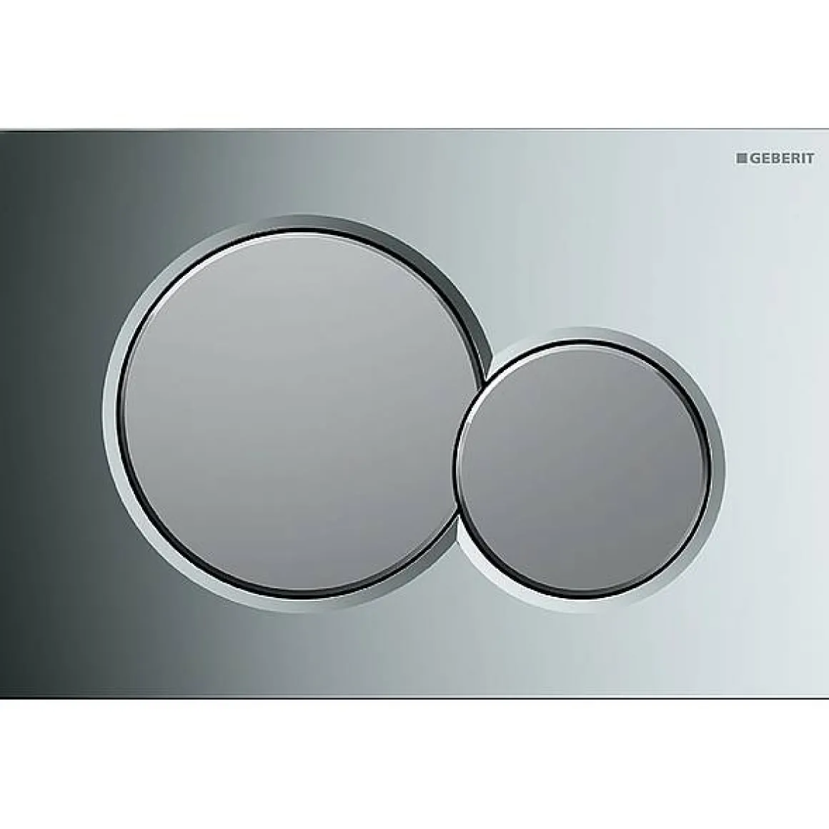Geberit Bedieningspaneel Sigma 01 Voor Up320, Up720, Up300 En Up700 Inbouwreservoirs| 24,6X16,4X1,3Cm Verchroomd