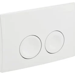 Geberit Bedieningspaneel Delta 21 Voor Up100 Inbouwreservoirs| 16,4X24,6Cm Glanzend Wit