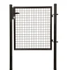 Giardino Enkele Poort H150 X L100Cm Zwart