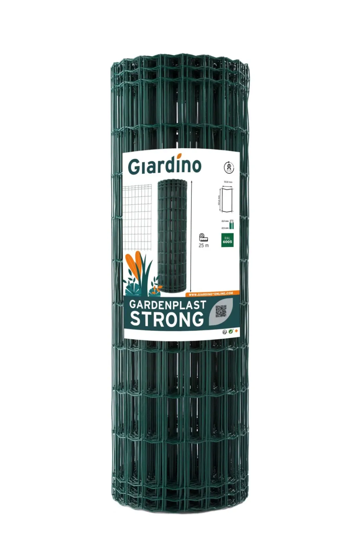 Giardino Kippengaas Gardenplast Strong Groen 25X1,5M