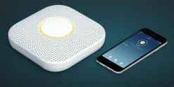 Google Nest Rook- En Koolmonoxidemelder Protect + Batterij