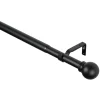 Gordijnroede Set Berlijn Rvs 110-200Cmx16-19Mm