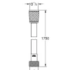 Grohe Doucheslang Vitalioflex 175Cm Chroom