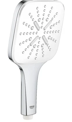 Grohe Handdouche Cube 3 Stralen Chroom Witte Sproeiplaat
