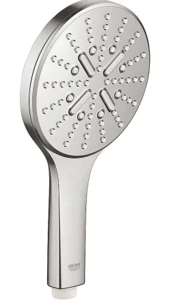 Grohe Handdouche Rainshower Smartactive O130Mm Supersteel