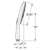 Grohe Handdouche Vitalio Smartactive 150Mm Met 3 Stralen Chroom