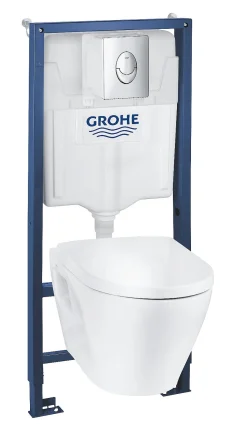 Grohe Inbouwreservoir Set Serel | Soft-Close Toiletzitting | Randloos Toiletpot