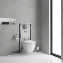 Grohe Inbouwreservoir Set Serel | Soft-Close Toiletzitting | Randloos Toiletpot
