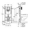 Grohe Inbouwreservoir Solido 113Cm