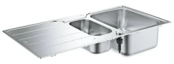 Grohe Spoelbak K500 Met Druiprek 970X500Mm Rvs