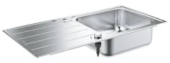 Grohe Spoelbak K500 Met Druiprek 1000X500Mm Rvs