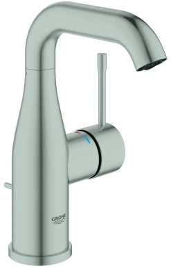 Grohe Wastafelkraan Essence M-Size Chroom Geborsteld