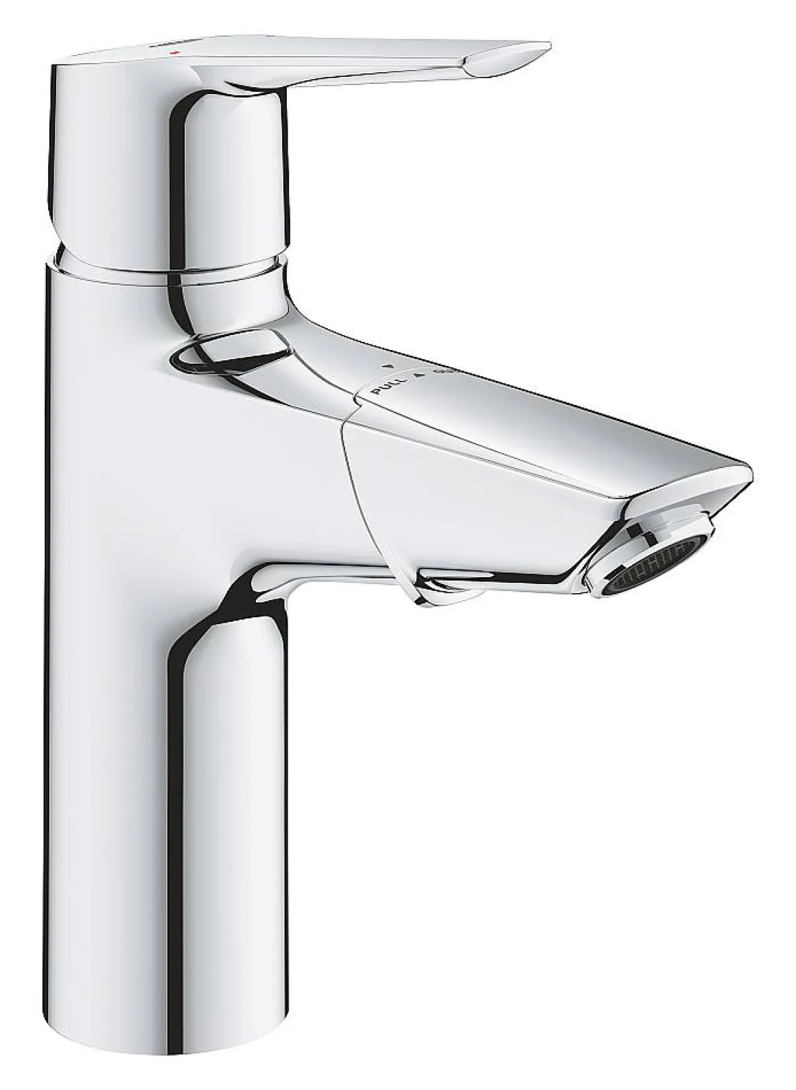 Grohe Wastafelmengkraan Start M-Size Chroom Met Uittrekbare Uitloop