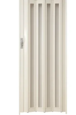 Grosfillex Vouwdeur Glasen 'Larya' Pvc Wit 205X84Cm