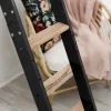 Handystairs Uitschuifbare Steektrap Max6 - H=152 Cm - Beukenhout - Zwart