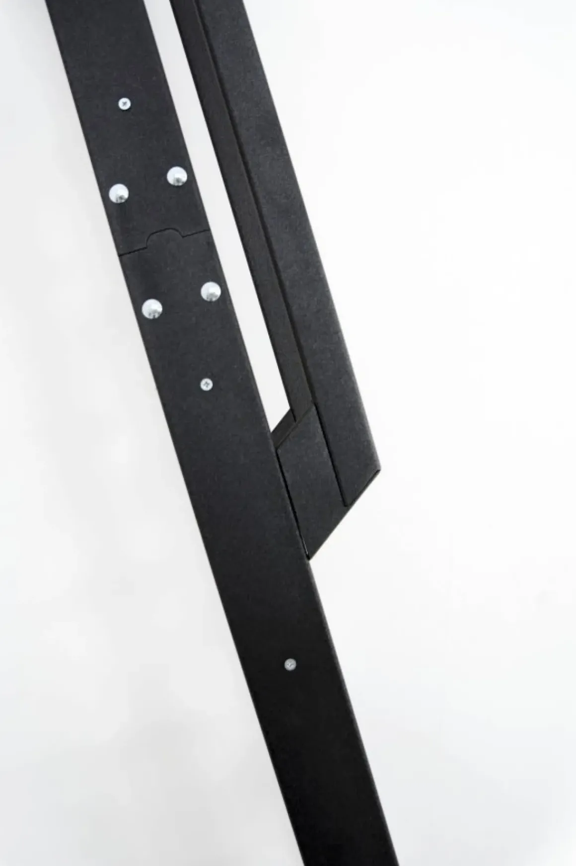Handystairs Uitschuifbare Steektrap Max6 - H=152 Cm - Beukenhout - Zwart