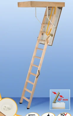 Handystairs Vlizotrap "Complete" - Bakmaat 120 X 70 Cm - Hoogte 280 Cm - U-Waarde 1.10 W/M²