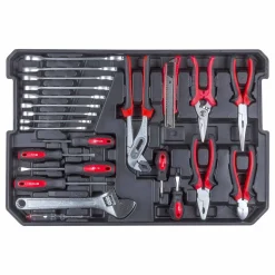 Hanse Werkzeuge® Alu Gereedschapskoffer - 206-Delig - 2 Accuboren