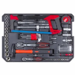 Hanse Werkzeuge® Alu Gereedschapskoffer - 206-Delig - 2 Accuboren