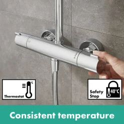 Hansgrohe Thermostatische Douchemengkraan Myfox Chroom