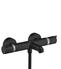 Hansgrohe Thermostatische Badkraan Ecostat Comfort Zwart Mat