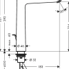 Hansgrohe Wastafelkraan Talis E 240 Zwart Mat