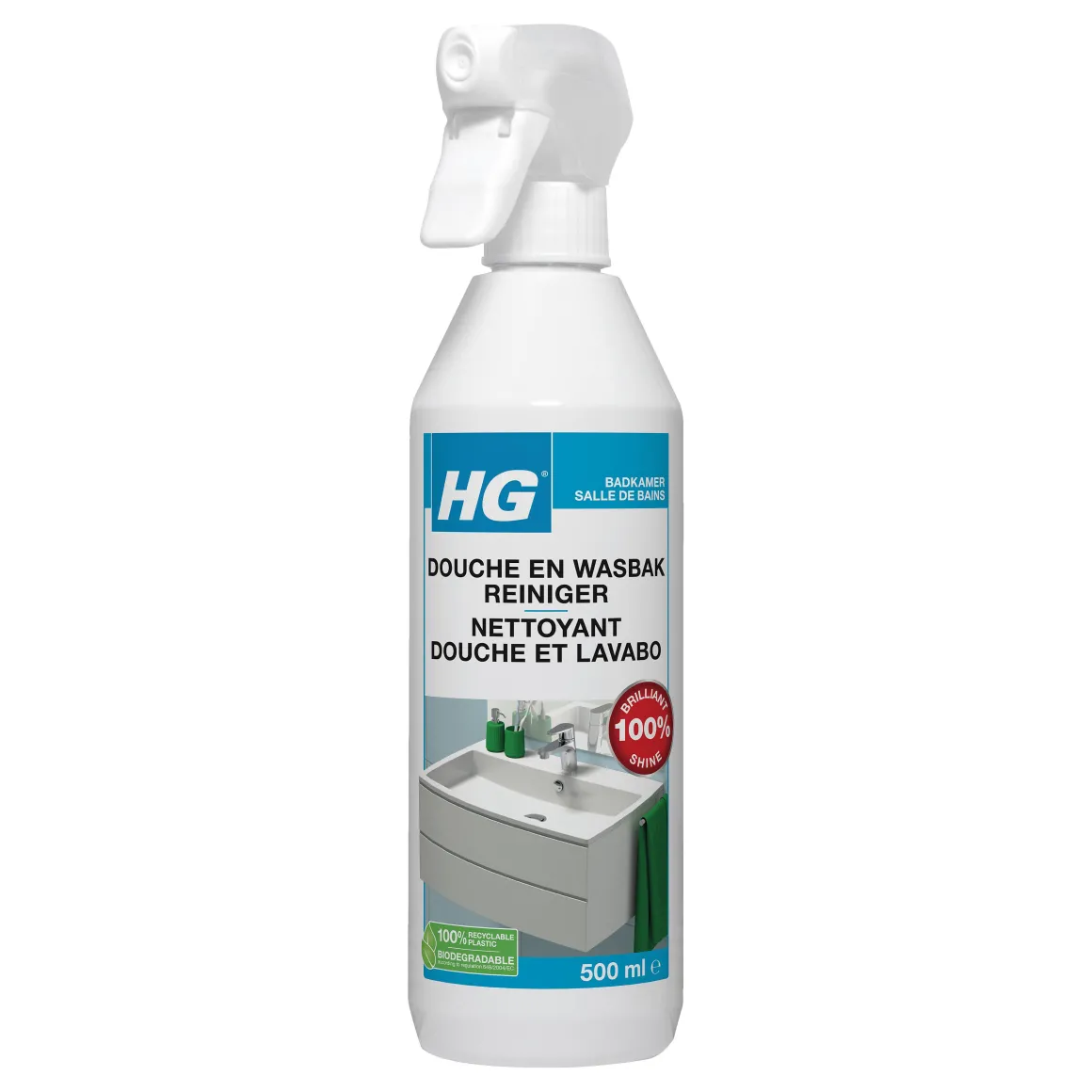 Hg Douche & Wasbakspray 500Ml