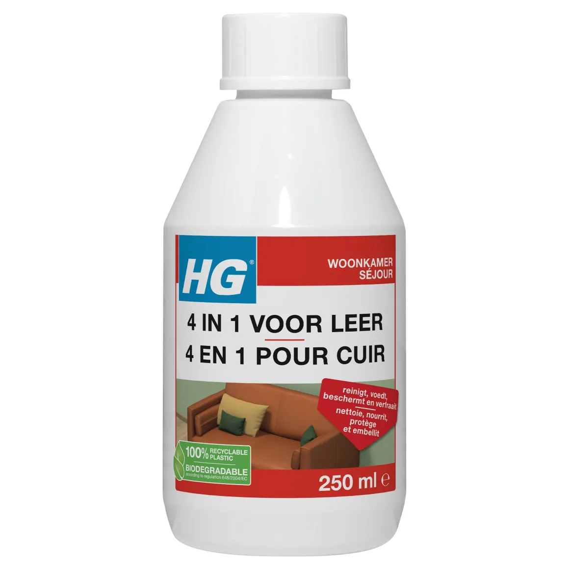 Hg 4-In-1 Leer Afdichtingsmiddel 250Ml