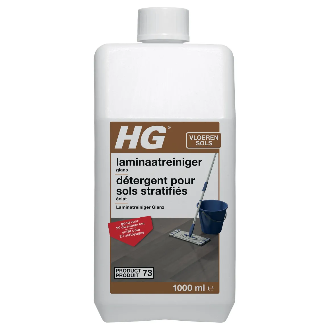 Hg Laminaatreiniger Glans 1L