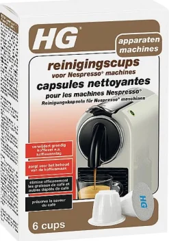 Hg Nespresso® Reinigingscups 6St
