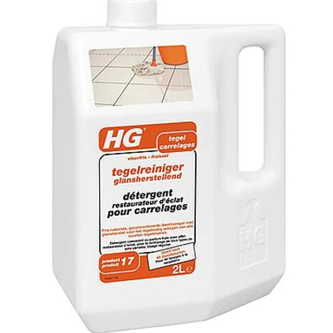 Hg Tegelreiniger Glansherstellend 'Tegel' 2 L