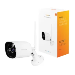 Hombli Slimme Beveiligingscamera Buiten Wifi Full Hd Nachtzicht Wit