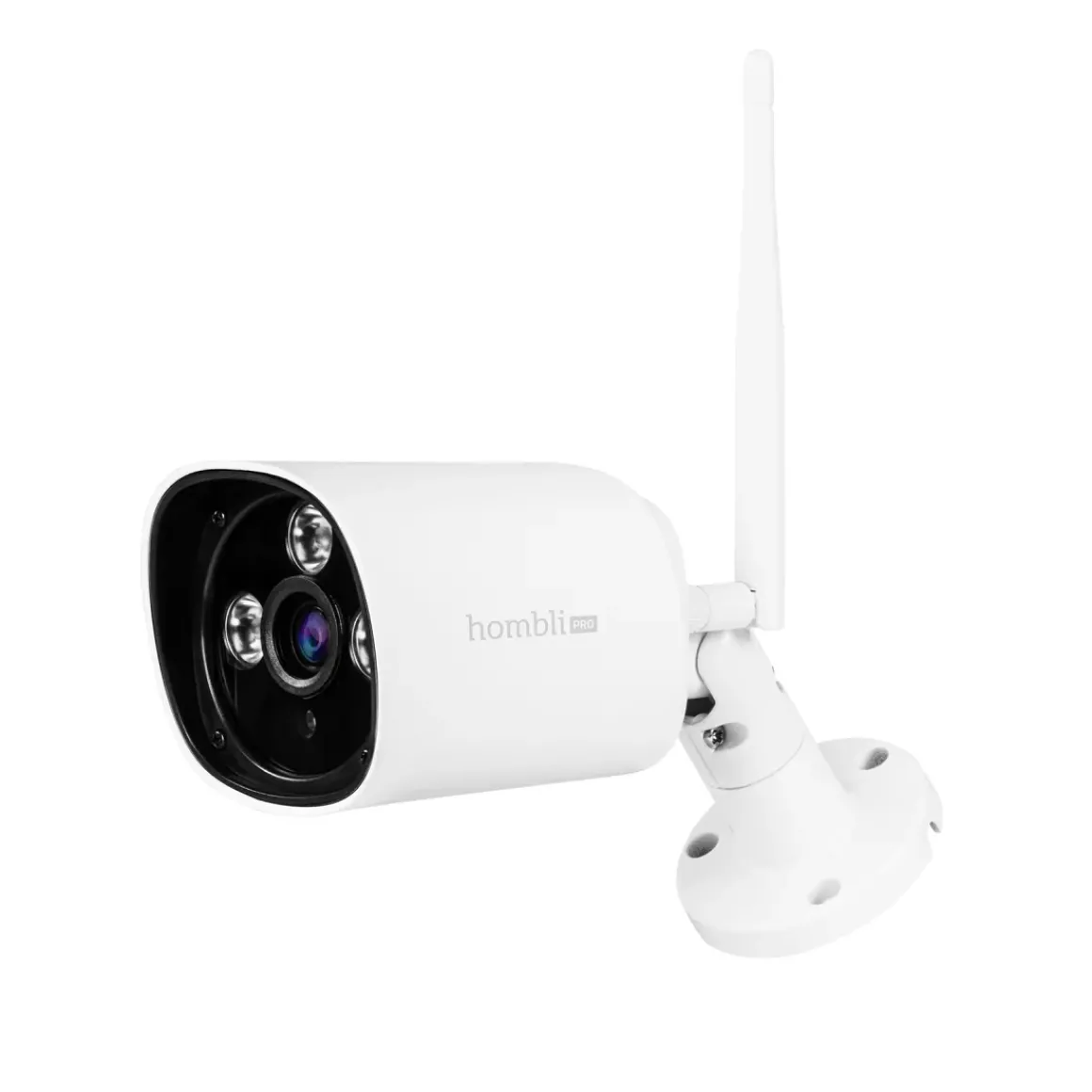 Hombli Slimme Beveiligingscamera Buiten Wifi Full Hd Nachtzicht Wit