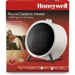 Honeywell Ronde Keramische Verwarming Hce200W 1500W Wit