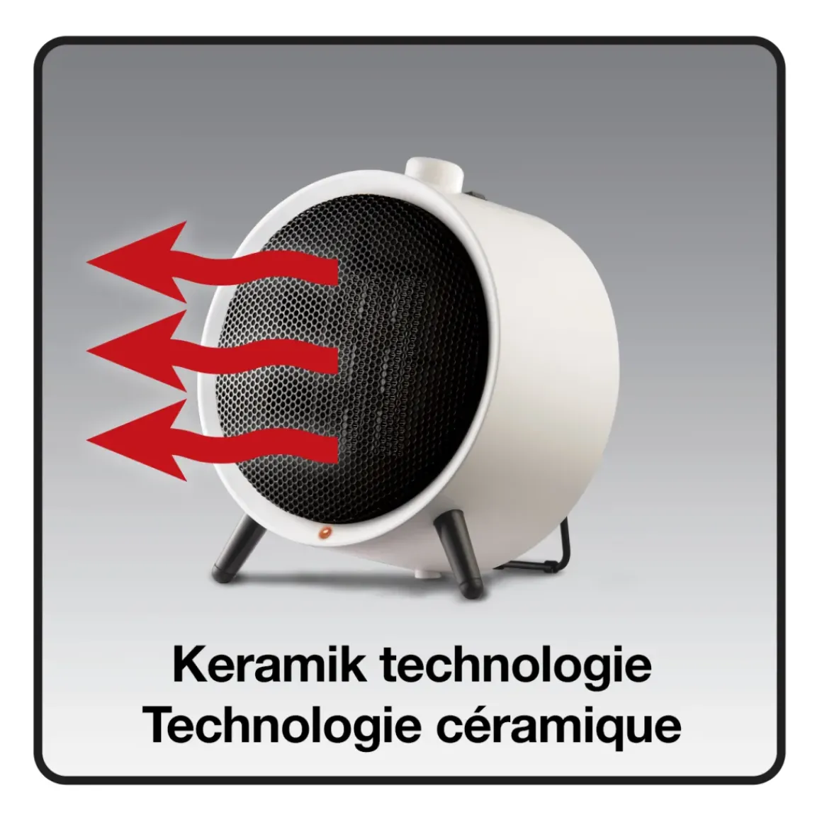 Honeywell Ronde Keramische Verwarming Hce200W 1500W Wit