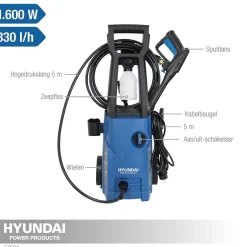 Hyundai Hogedrukreiniger 1600W 135Bar
