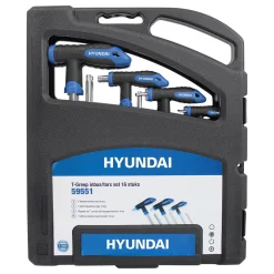 Hyundai Inbus En Torxsleutel Set T-Greep 16 Delig